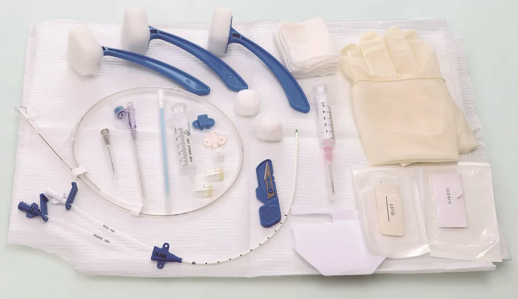 Kit de catéter de drenaje pigtail