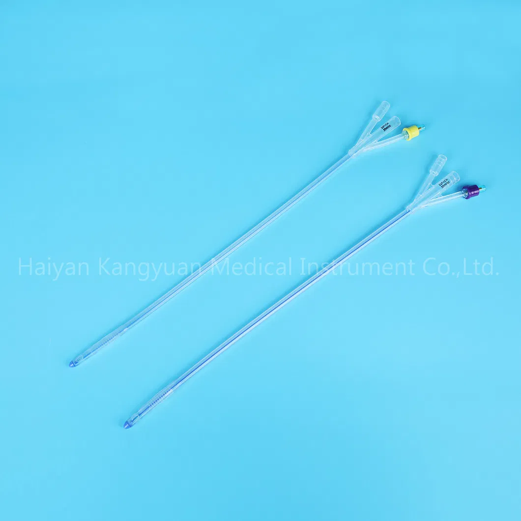 Catéter de Foley de silicona desechable 3 estándar al por mayor