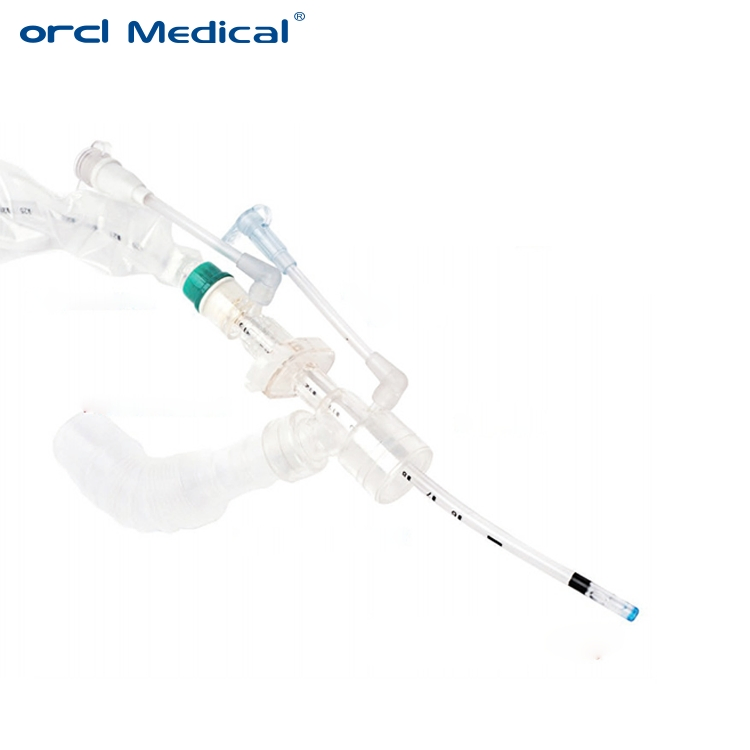 Sistema de catéter de succión cerrada para tubo endotraqueal o tubo de traqueostomía
