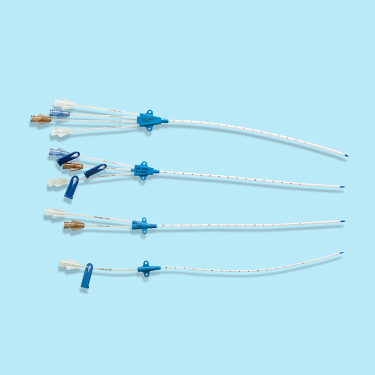 Catéter venoso central médico desechable solo catéter