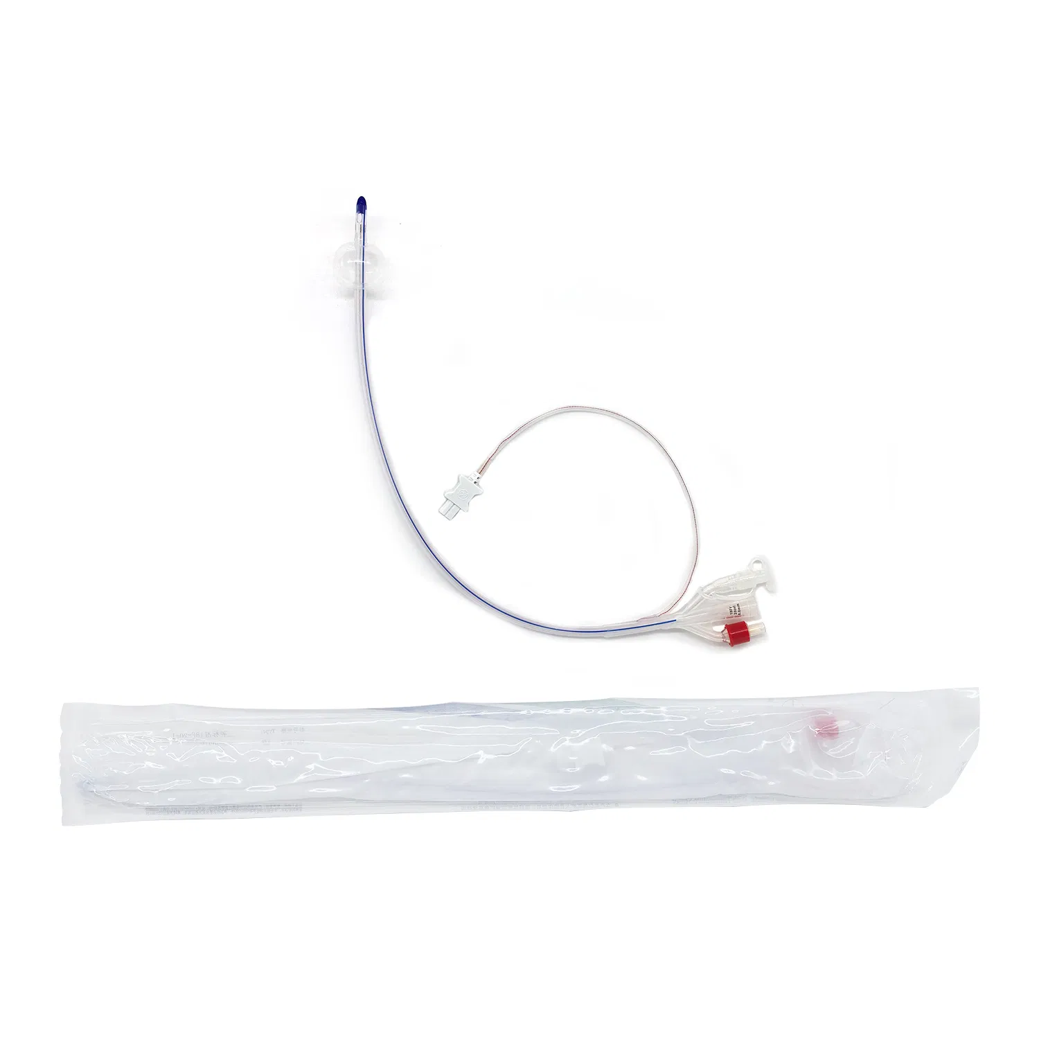 Catéter Foley de silicona médica de grado premium con sensor de temperatura integrado