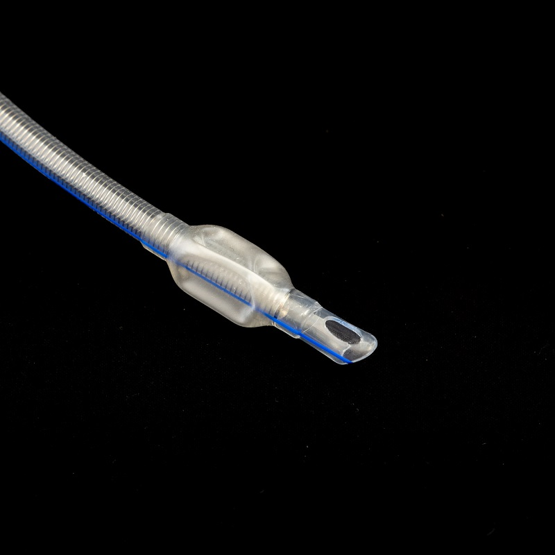 Catéter endotraqueal de grado médico personalizado con punta curva para un solo uso