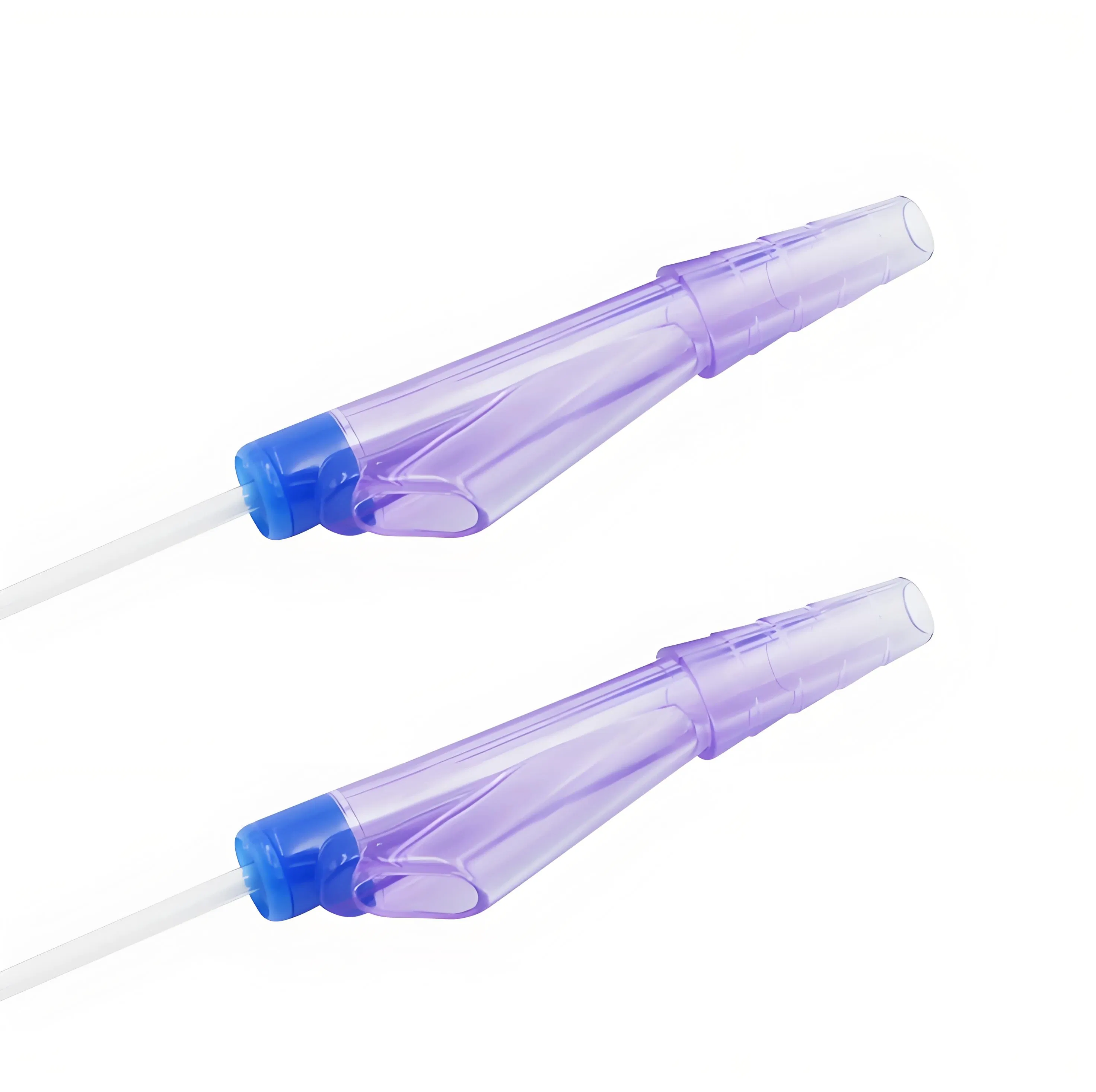 Catéter de succión desechable médico tubo de PVC transparente en forma de Y
