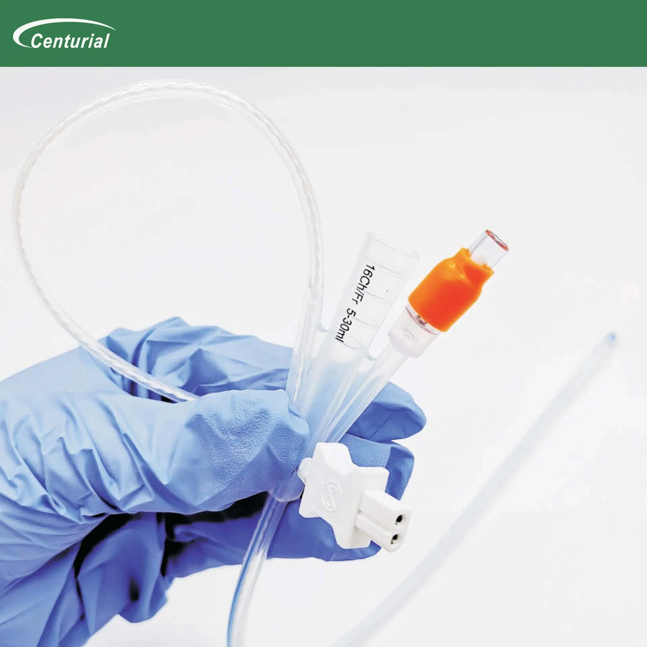 Catéter de silicona de venta caliente con sonda de sensor de temperatura de fabricante chino
