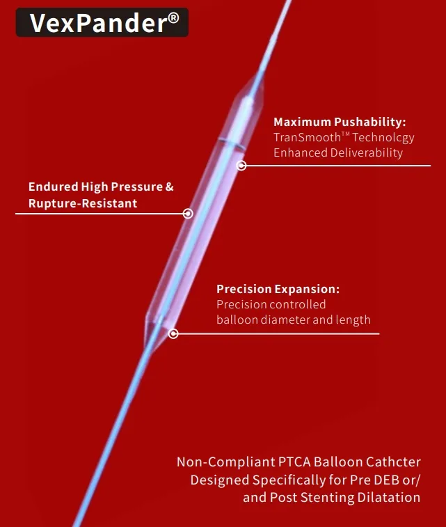 Catéter de globo PTCA VexPander