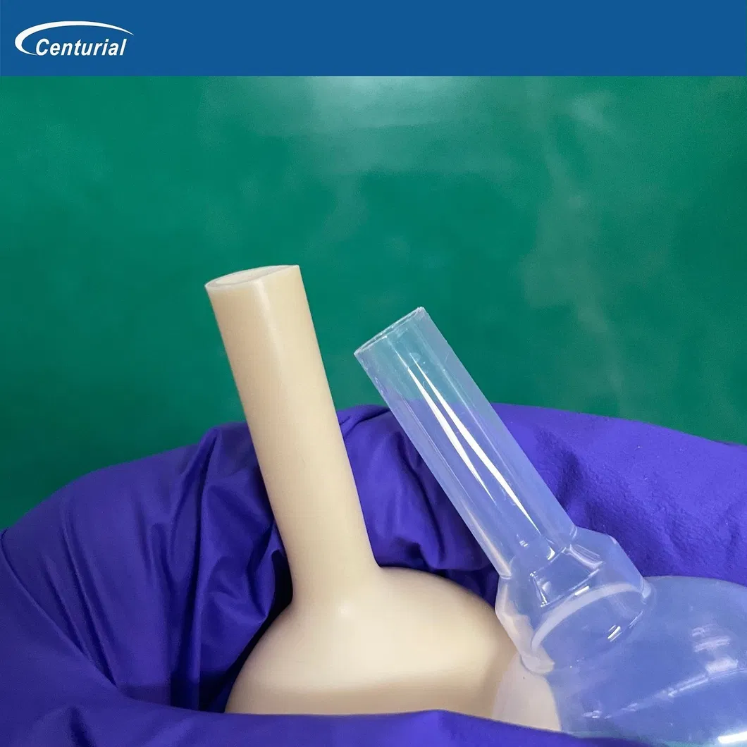 Catéter externo masculino desechable de silicona médica