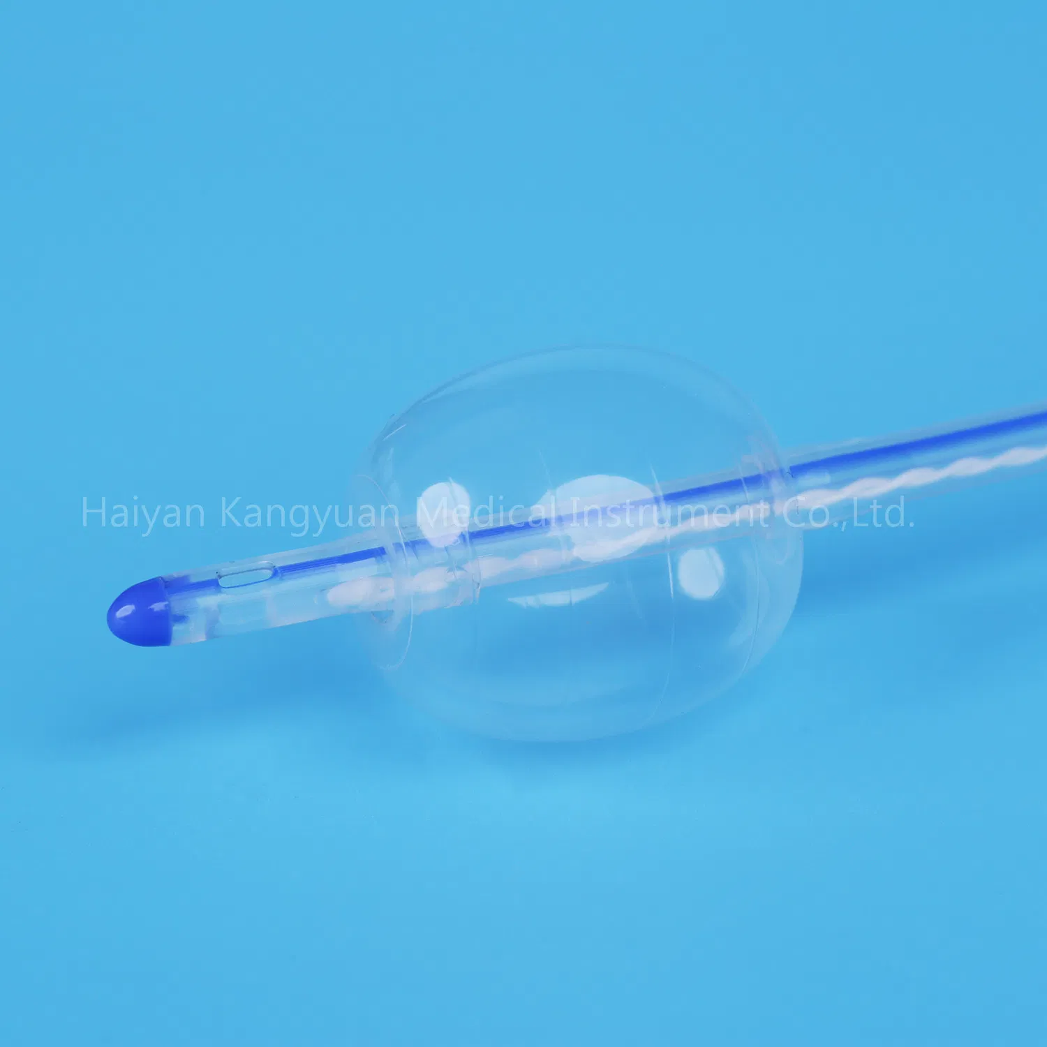 para Catéter Urinario de Silicona Foley con Sensor de Temperatura Probeta Redondeada para Monitoreo Uretral