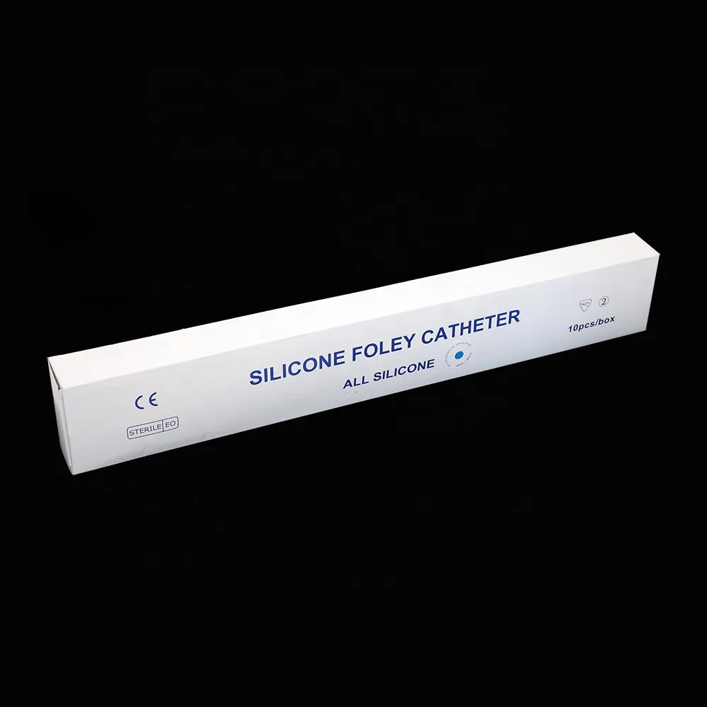Catéter Foley de Silicona Cómodo 2way 3way Sonda Vesical Catéter