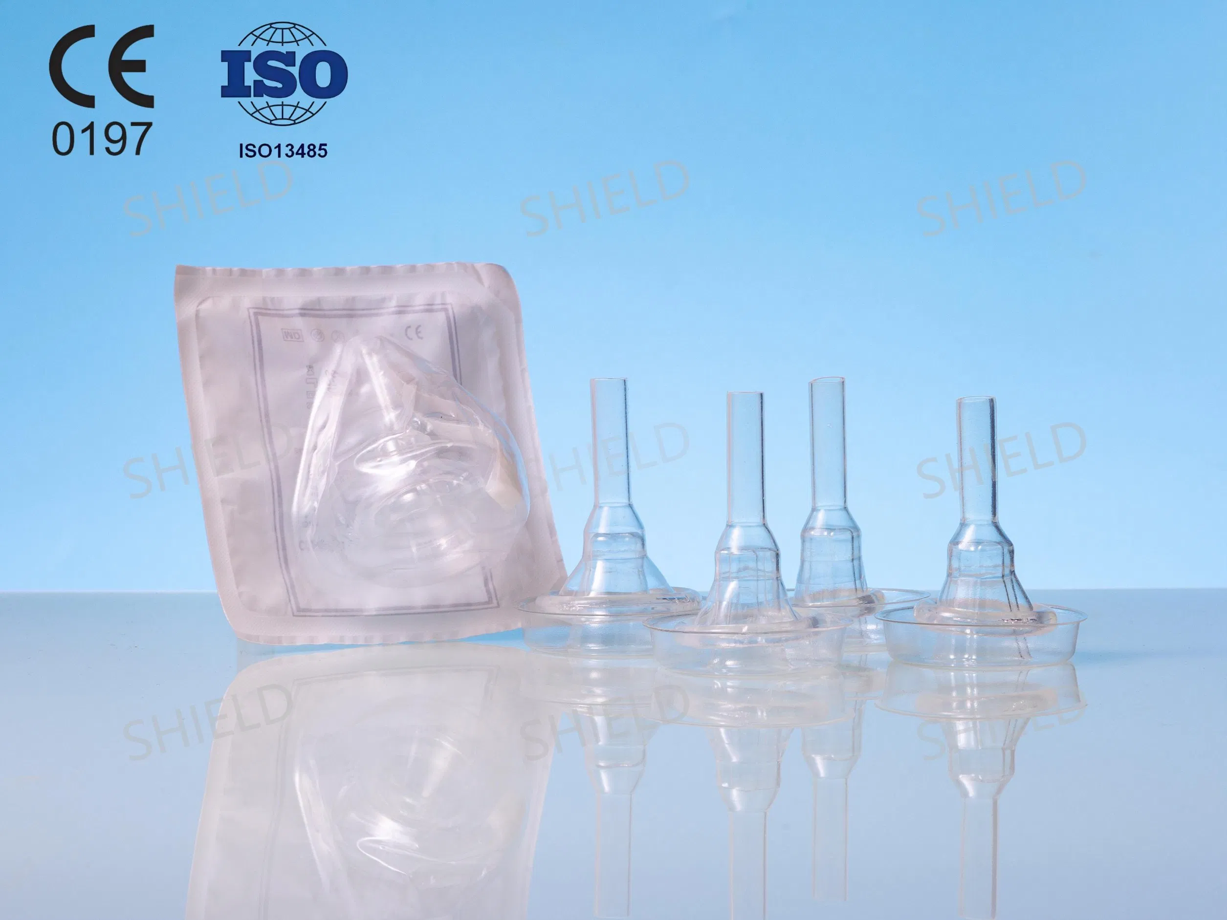Catéter Urinario Externo Desechable para Incontinencia Urinaria en Hombres 100% Catéter Externo de Silicona tipo Condón