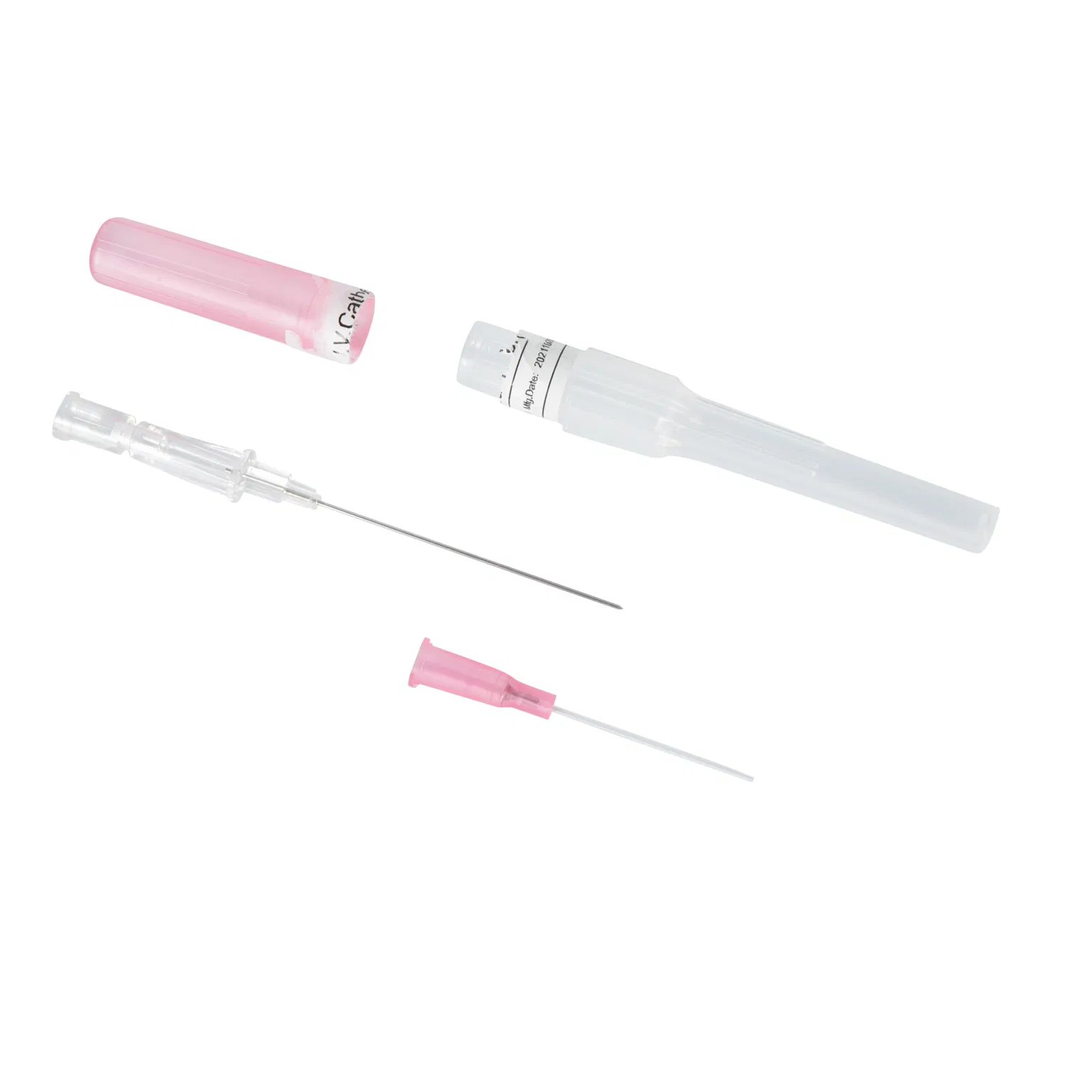 Observación visible rápida de sangre a través de un catéter intravenoso
