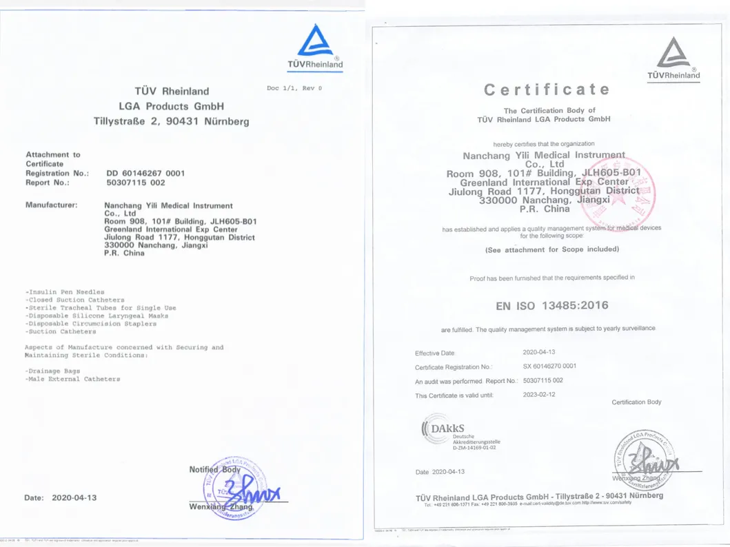 Certificados de calidad