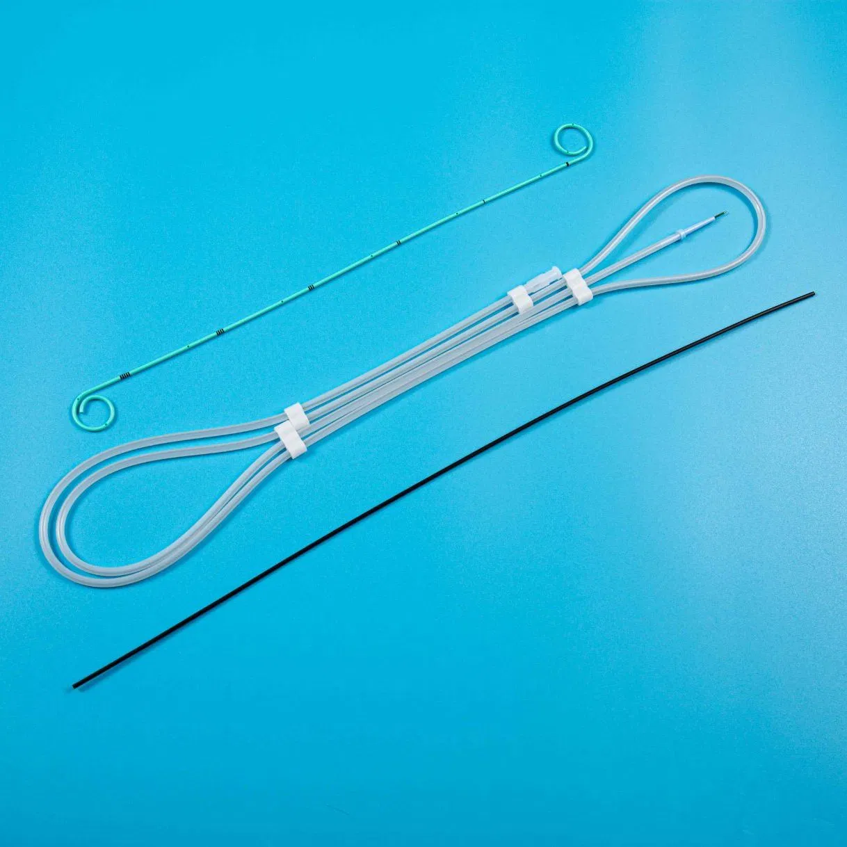 Catéter Ureteral Doble J Desechable con Guía de Empuje Certificación ISO