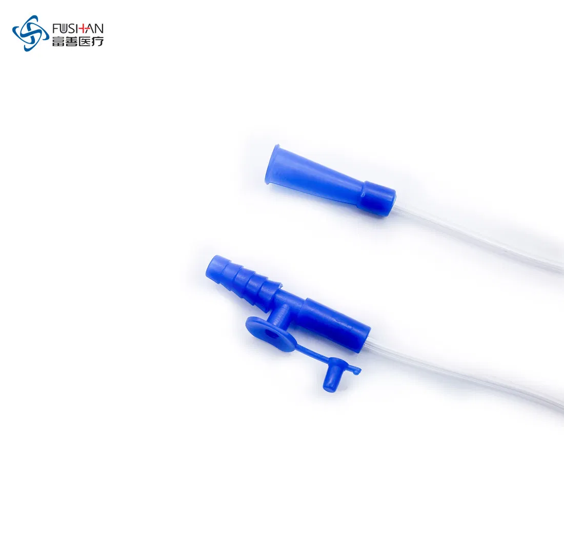 Precio de fábrica al por mayor, catéter desechable de PVC para succión de esputo, suministros médicos en cirugía, certificado CE