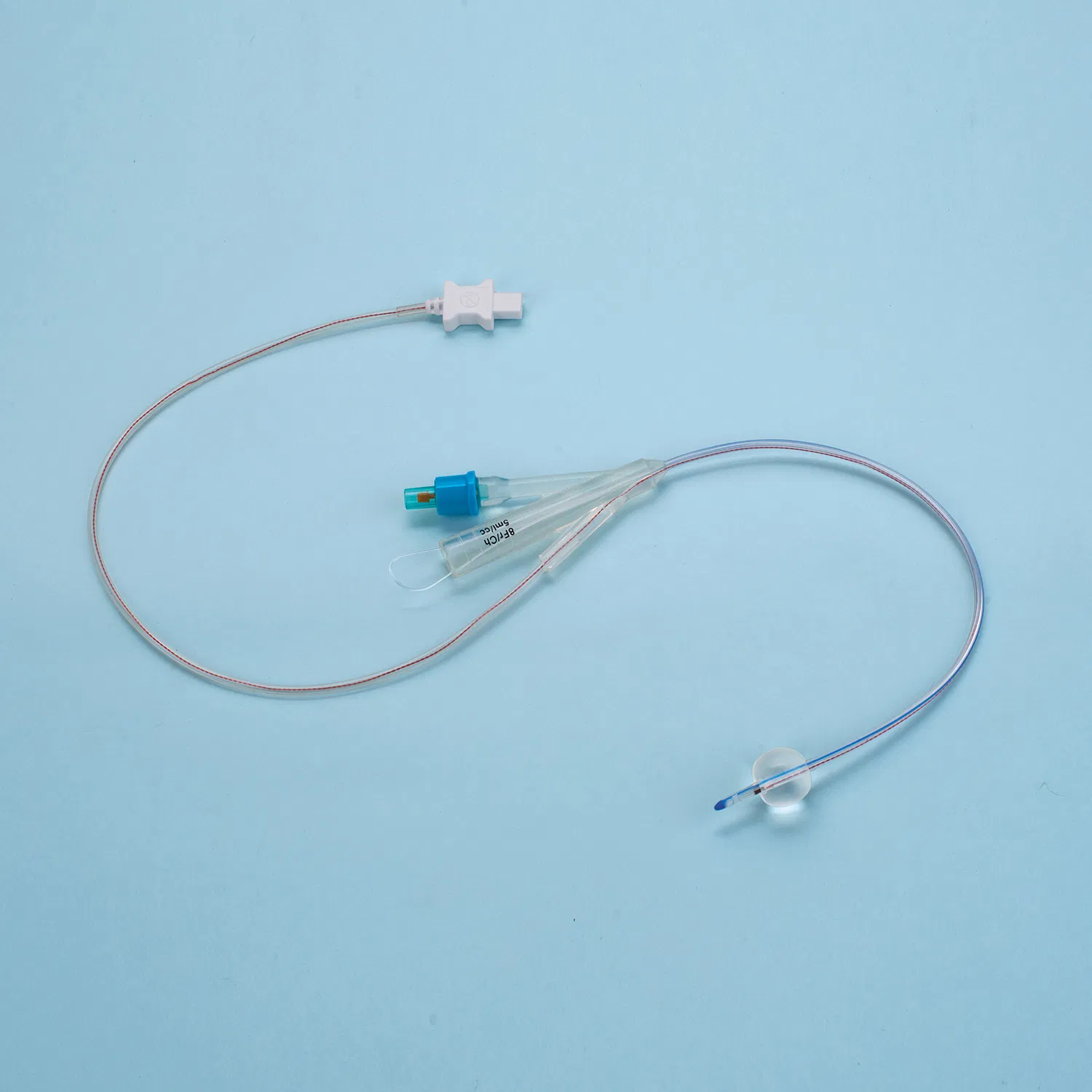 3 Vía y 4 Vía Catéter Foley de Silicona con Sonda / Sensor de Temperatura