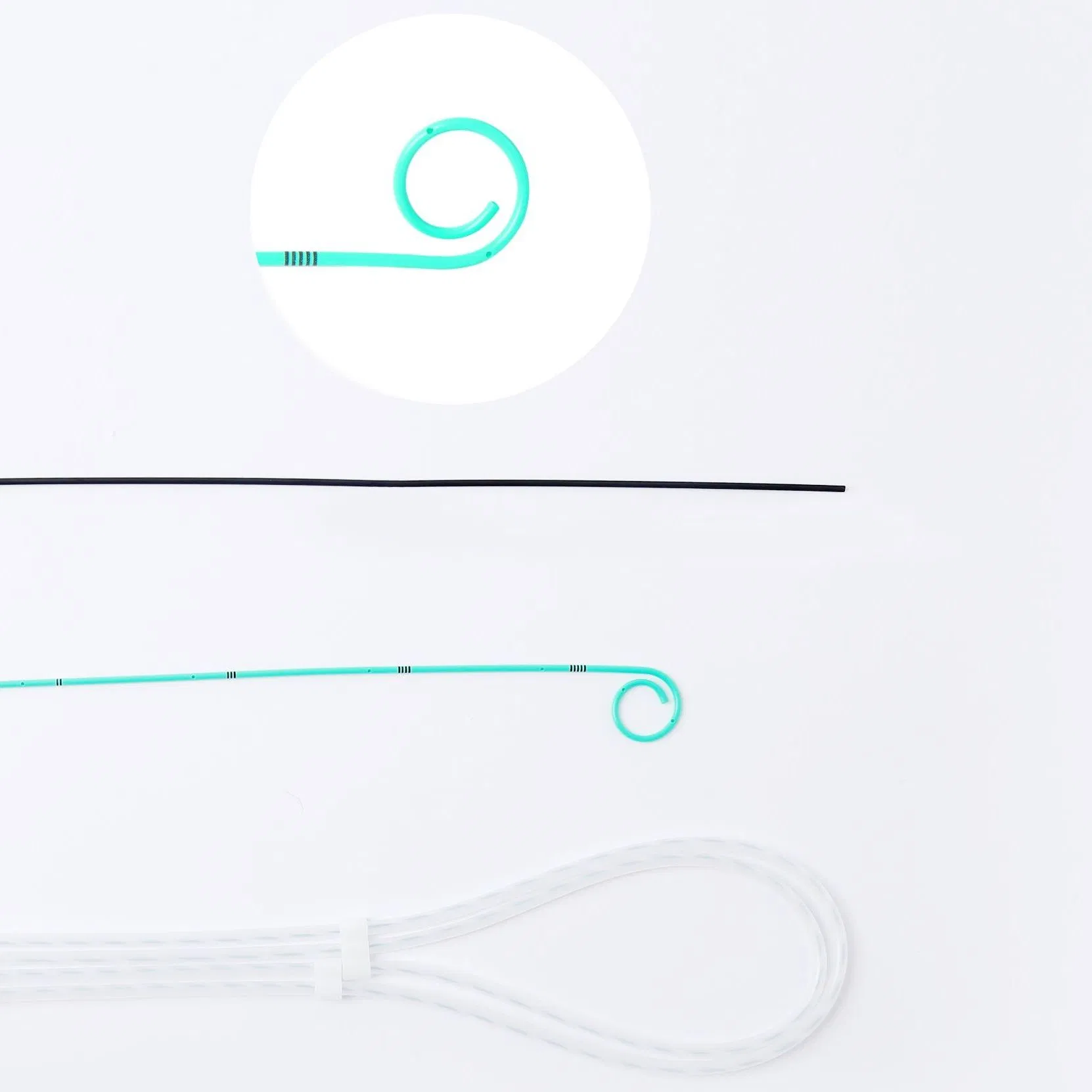 Tubo de Pigtail DJ, cirugía urinaria desechable para uso médico, stent ureteral para urología