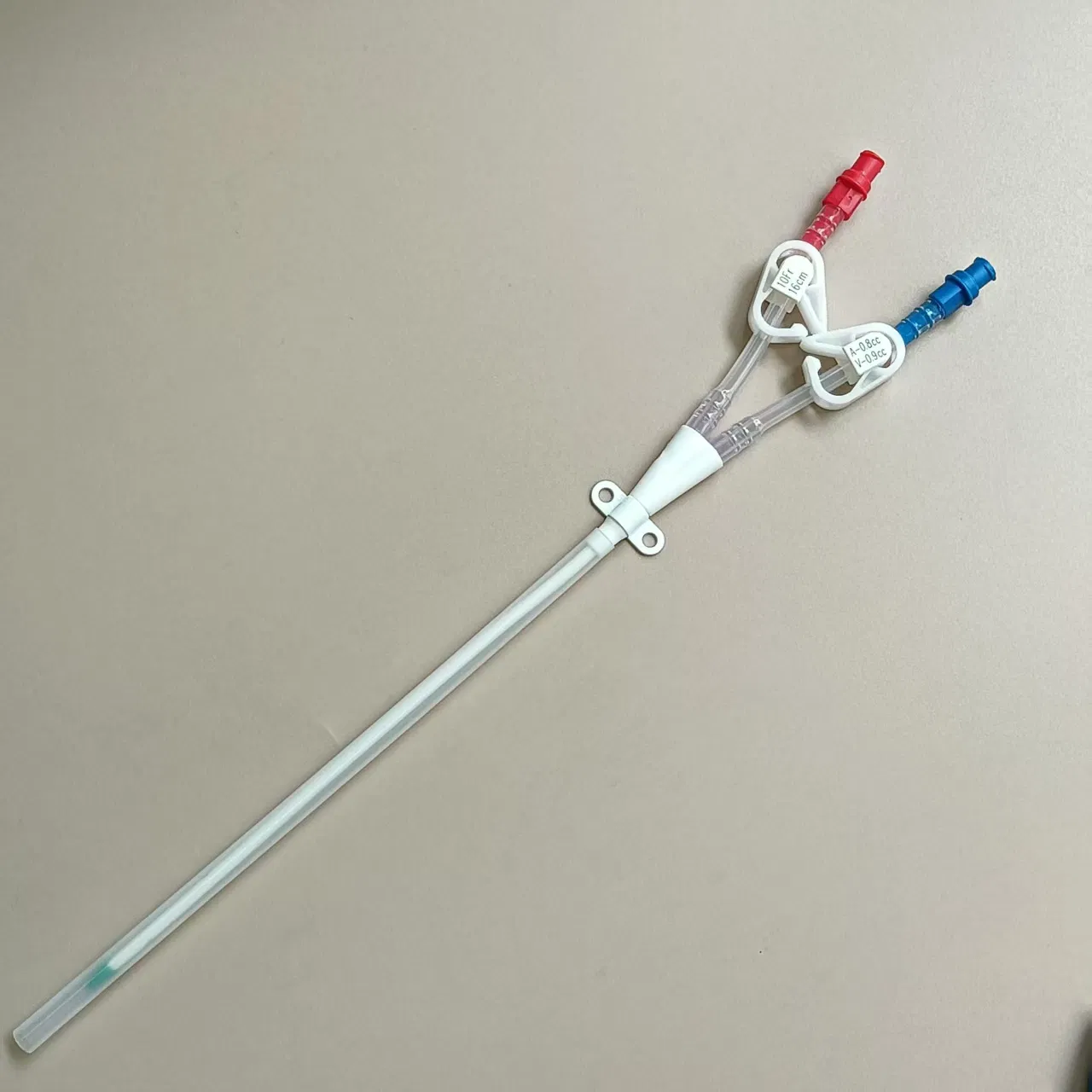 Catéter médico desechable para hemodiálisis