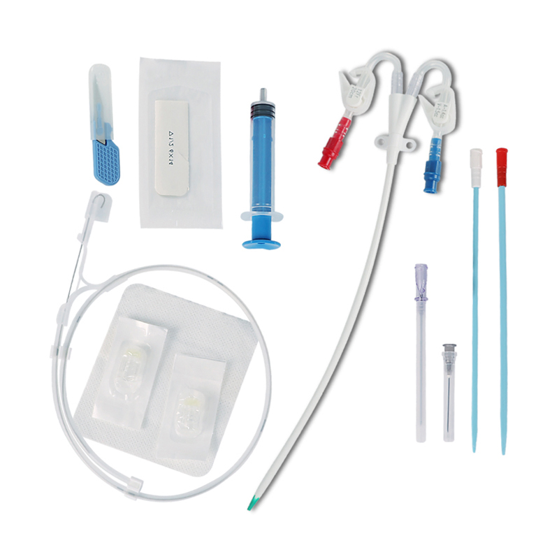 Conjunto Pediátrico Factory Heart Hemo Sangre Curvado Fabricante Catéter de Hemodiálisis Precio