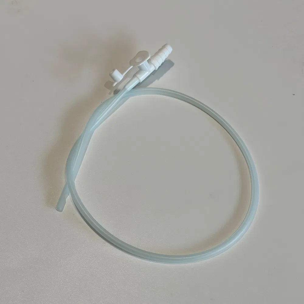 Catéter de succión de silicona de grado médico de un solo uso con diseño ultra suave y flexible