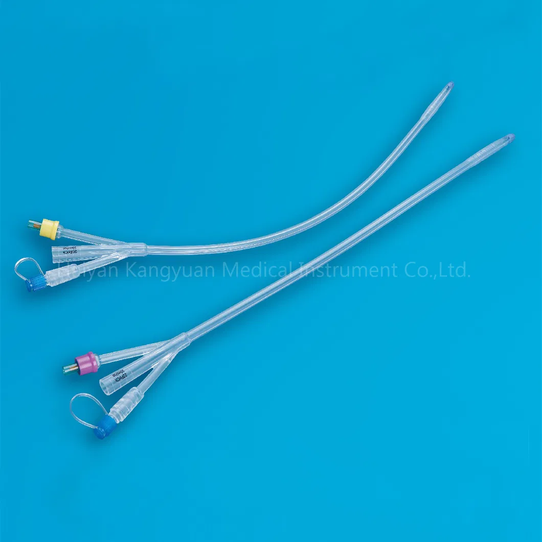 Catéter de Foley de silicona desechable 3 estándar al por mayor