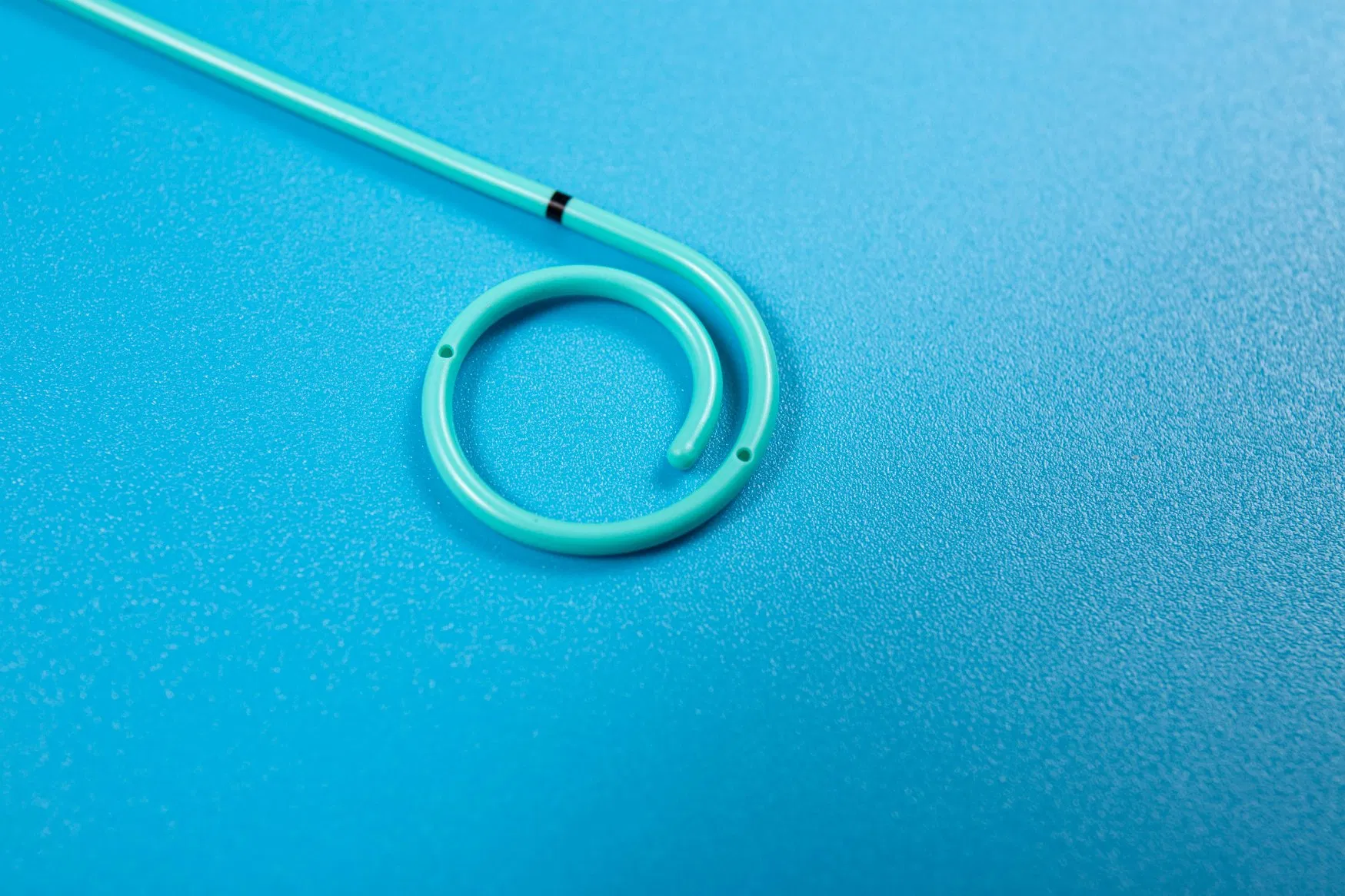 Catéter de pigtail desechable fabricado en China, estent ureteral anti incrustación, suministro quirúrgico directo de fábrica