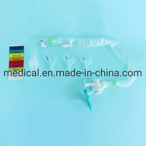 Sistema de Catéter de Succión Cerrada Médica Desechable 24 Horas