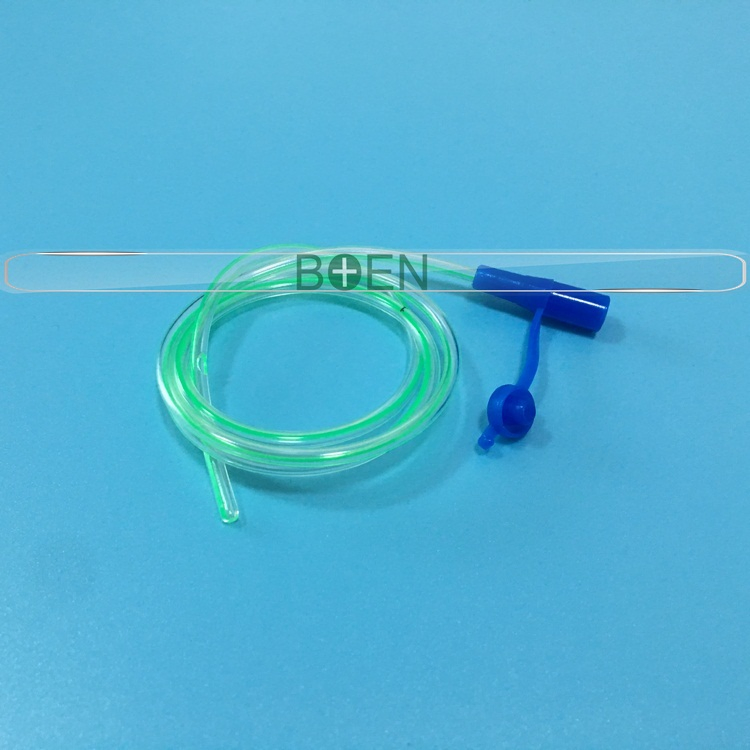 Tubo de alimentación enteral para estómago de bebé neonatal infantil pediátrico de PVC con línea de rayos X