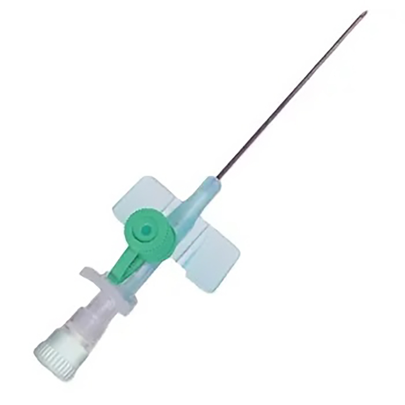 Catéter intravenoso profesional con alas y puerto de inyección catéter venoso periférico cánula IV