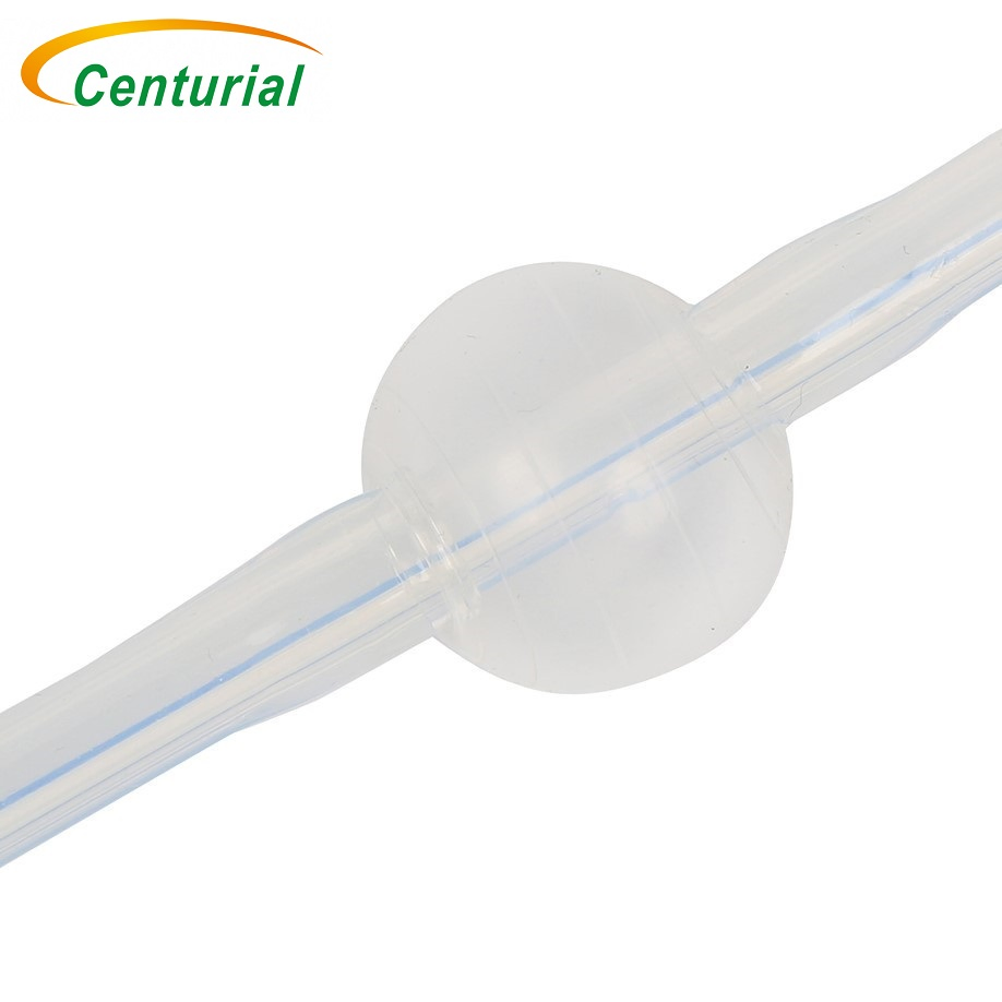 Catéter de Foley de silicona desechable médico con sonda de sensor de temperatura