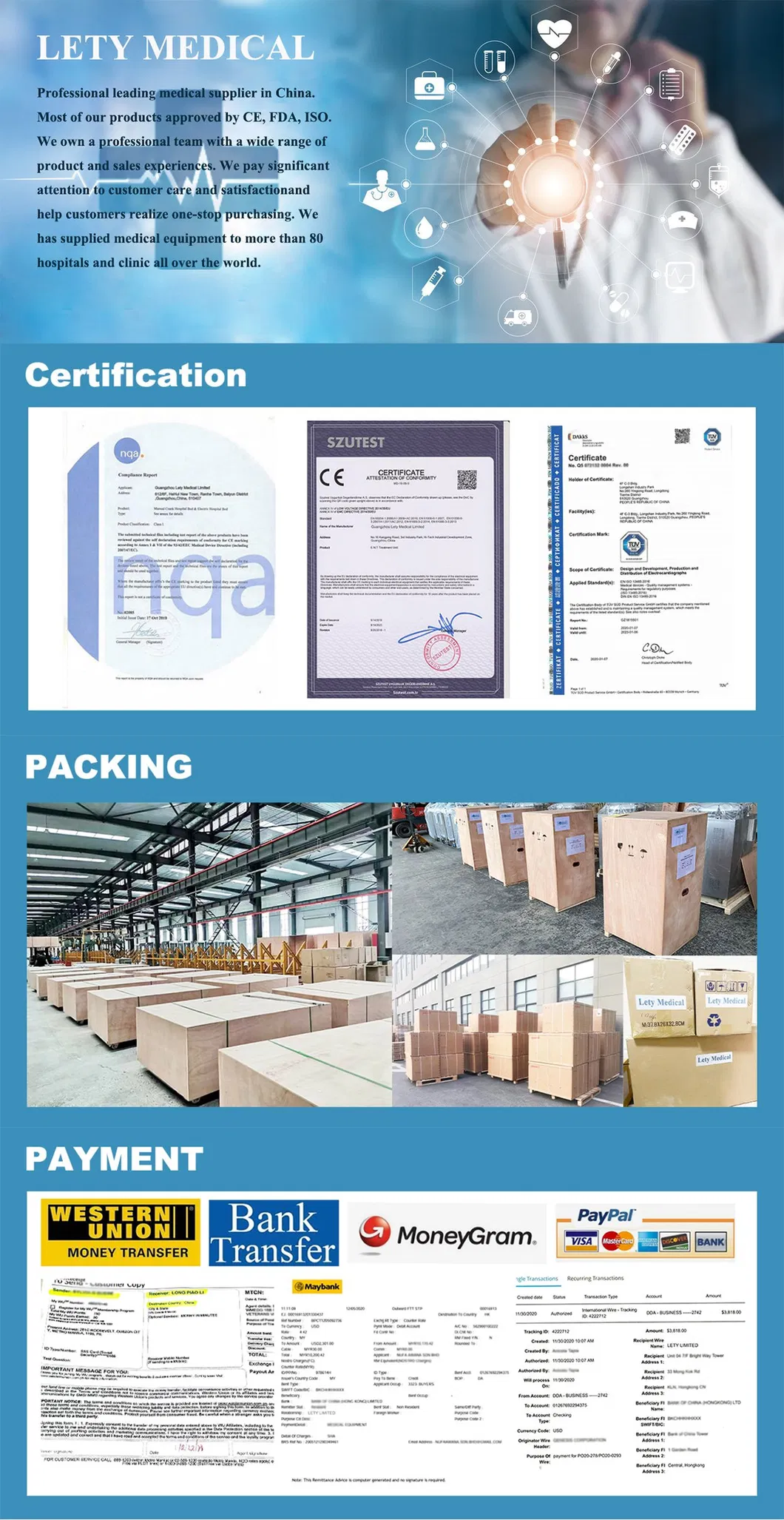 Gama de productos veterinarios