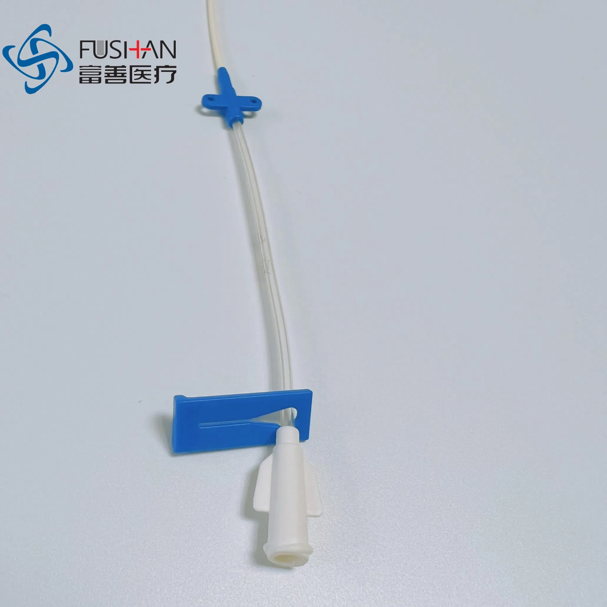 Kit de Catéter Venoso Central de Doble Lumen Fushan para Diálisis Kit de Catéter CVC Antimicrobiano de Triple Lumen ISO