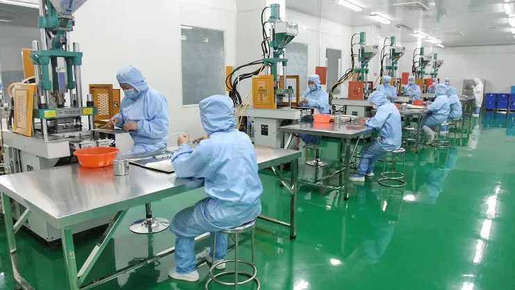 Proceso de empaquetado médico