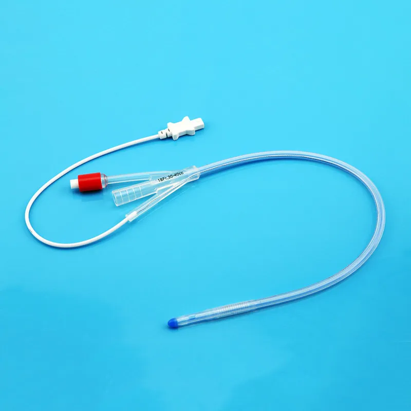Catéter Foley de silicona médica sensor