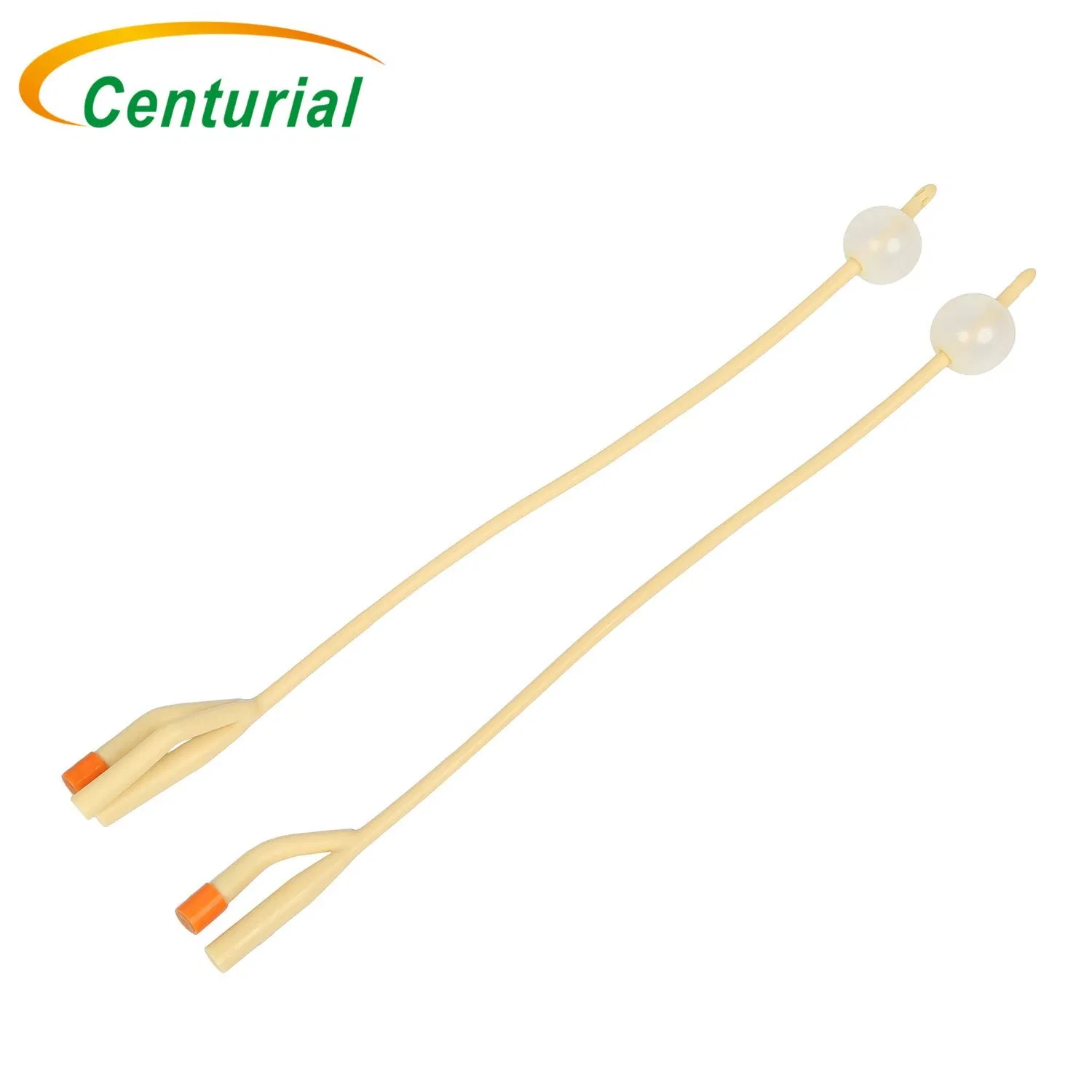 Catéter médico Foley de látex Catéter de globo Foley 6fr-24fr Opcional