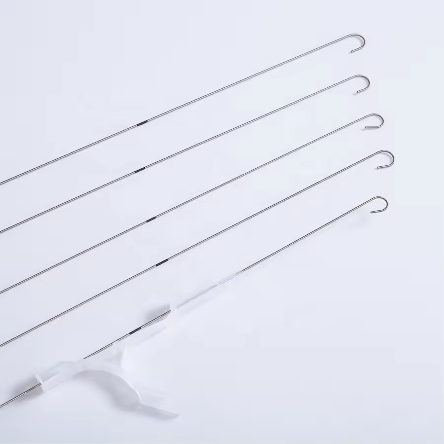 Fabricante de alta calidad Precio adecuado Kit de set de catéter venoso central Alambre guía de acero inoxidable Lumen simple doble triple