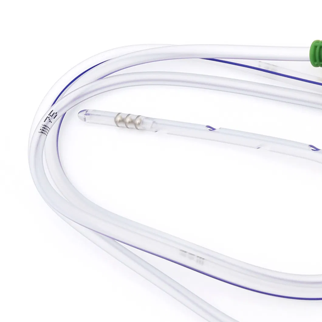 Catéter de alimentación de PVC premium para esterilización con óxido de etileno
