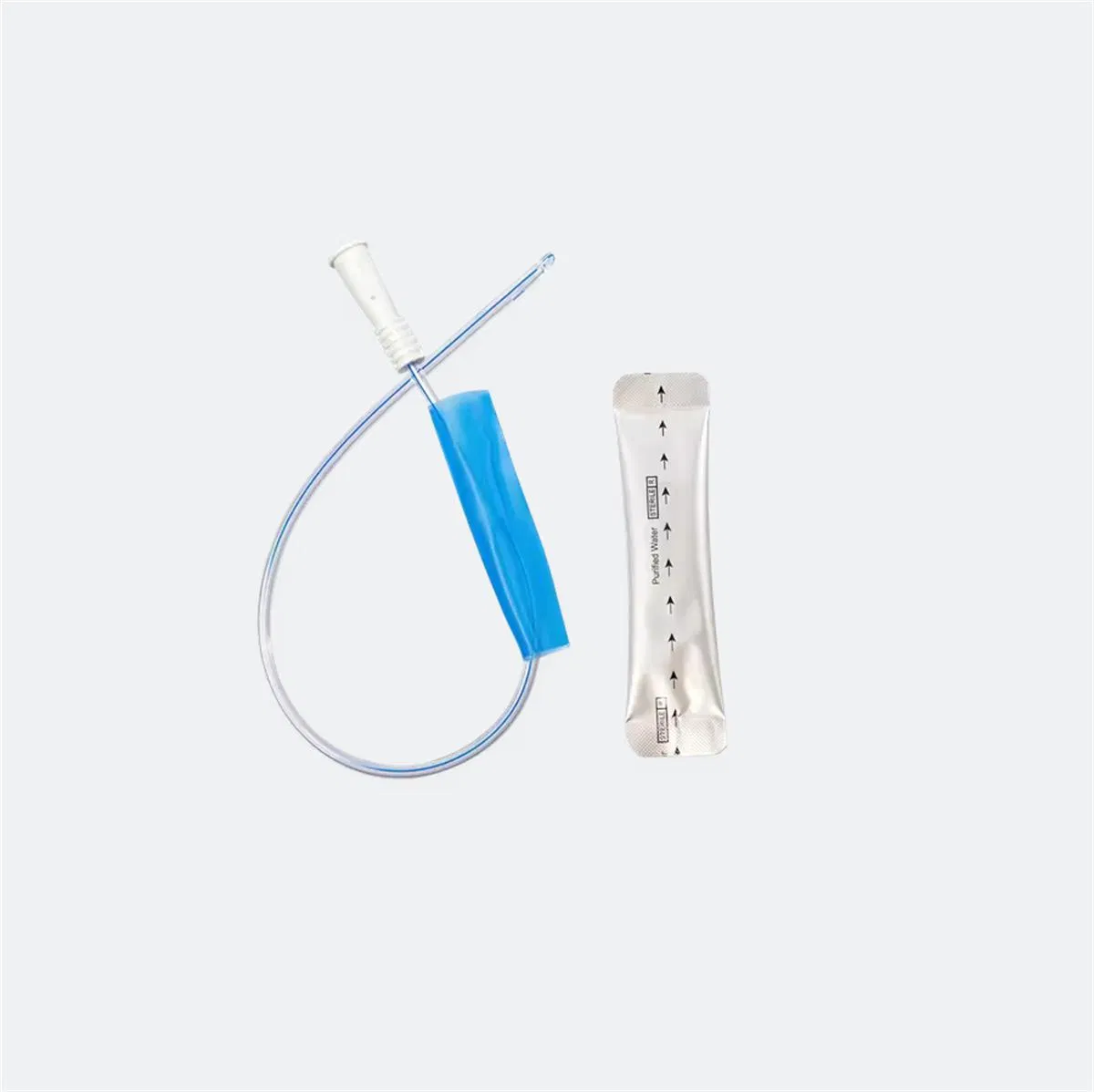 Catéter intermitente hidrofílico desechable de alta calidad recubierto de PVC Bm®