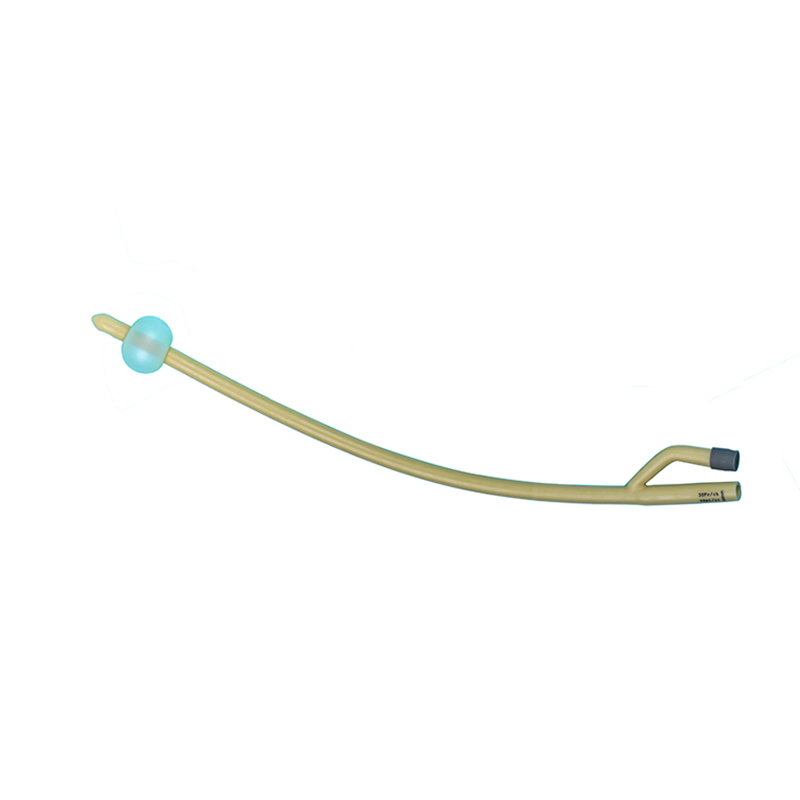 Fr6-Fr24 Desechable Médico 2 Camino 3 Catéter Foley de Látex Uretral con Globo
