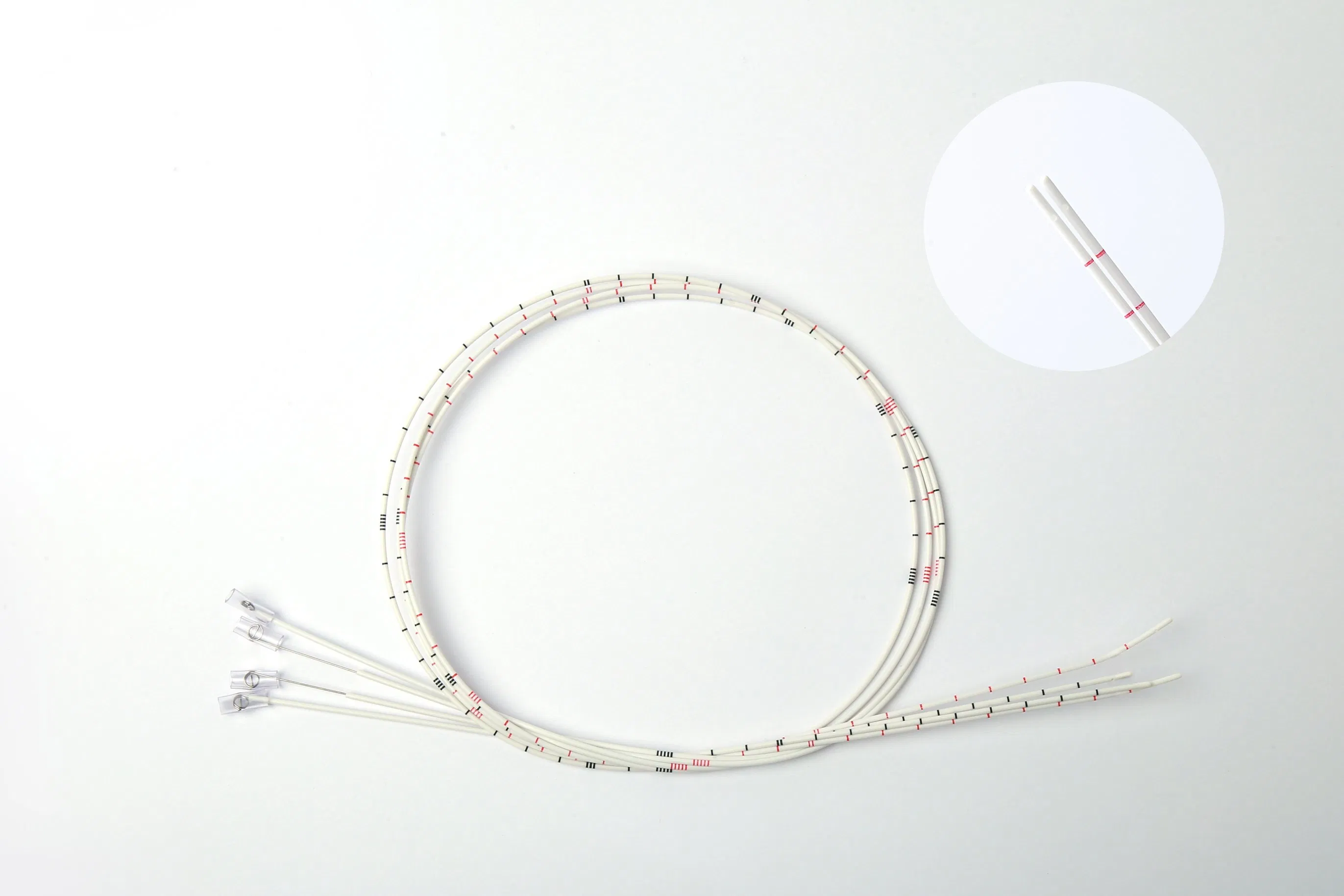Catéter ureteral Pcv para urología drenaje urinario suministro profesional desechable materiales quirúrgicos mínimamente invasivos