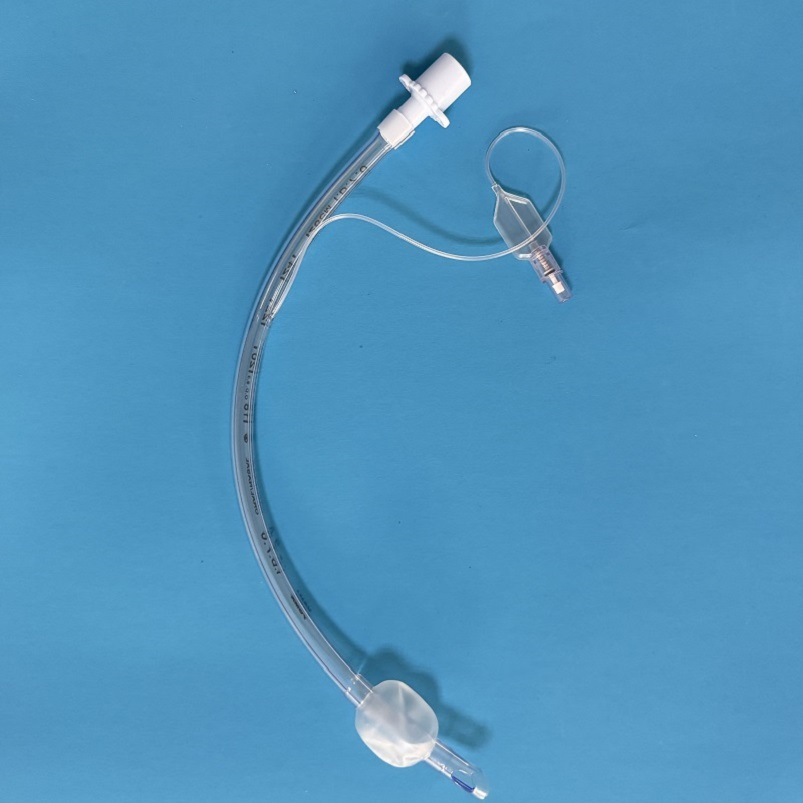 Tubo endotraqueal consumible médico con catéter de succión