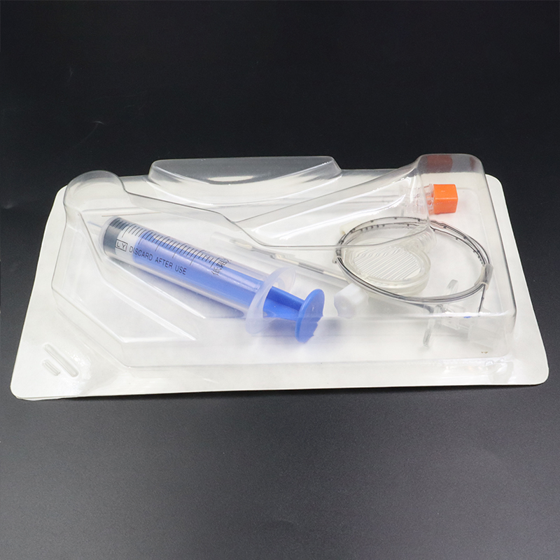 Juego epidural desechable y catéter de anestesia epidural médica con conector