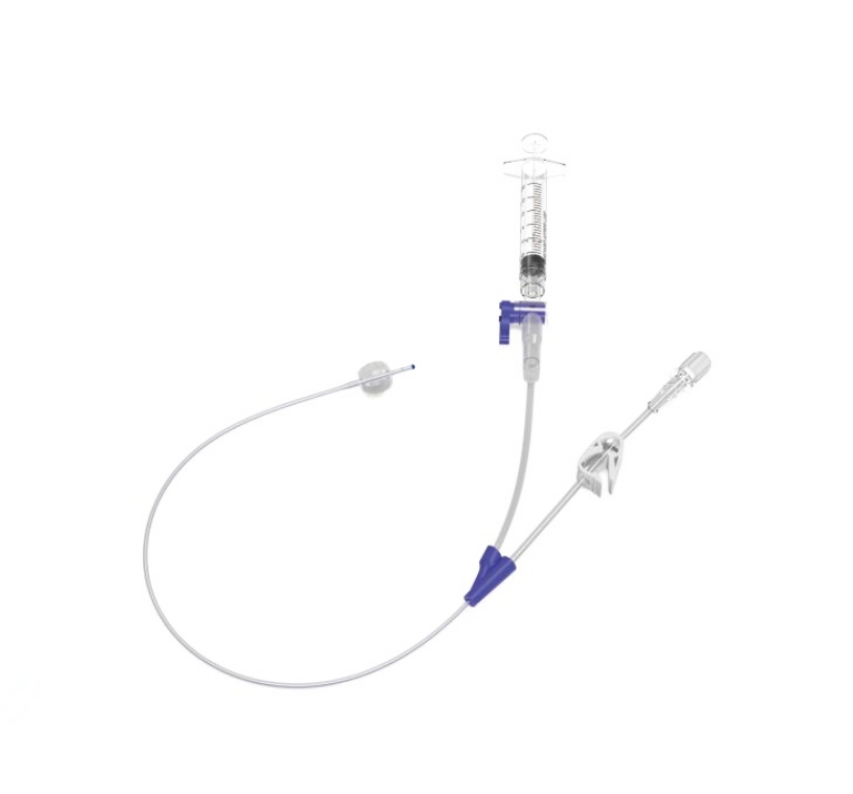 5fr-Disposable 100% Catéter de silicona - Equipo médico de imagen precisa / Instrumento médico para evaluación tubárica