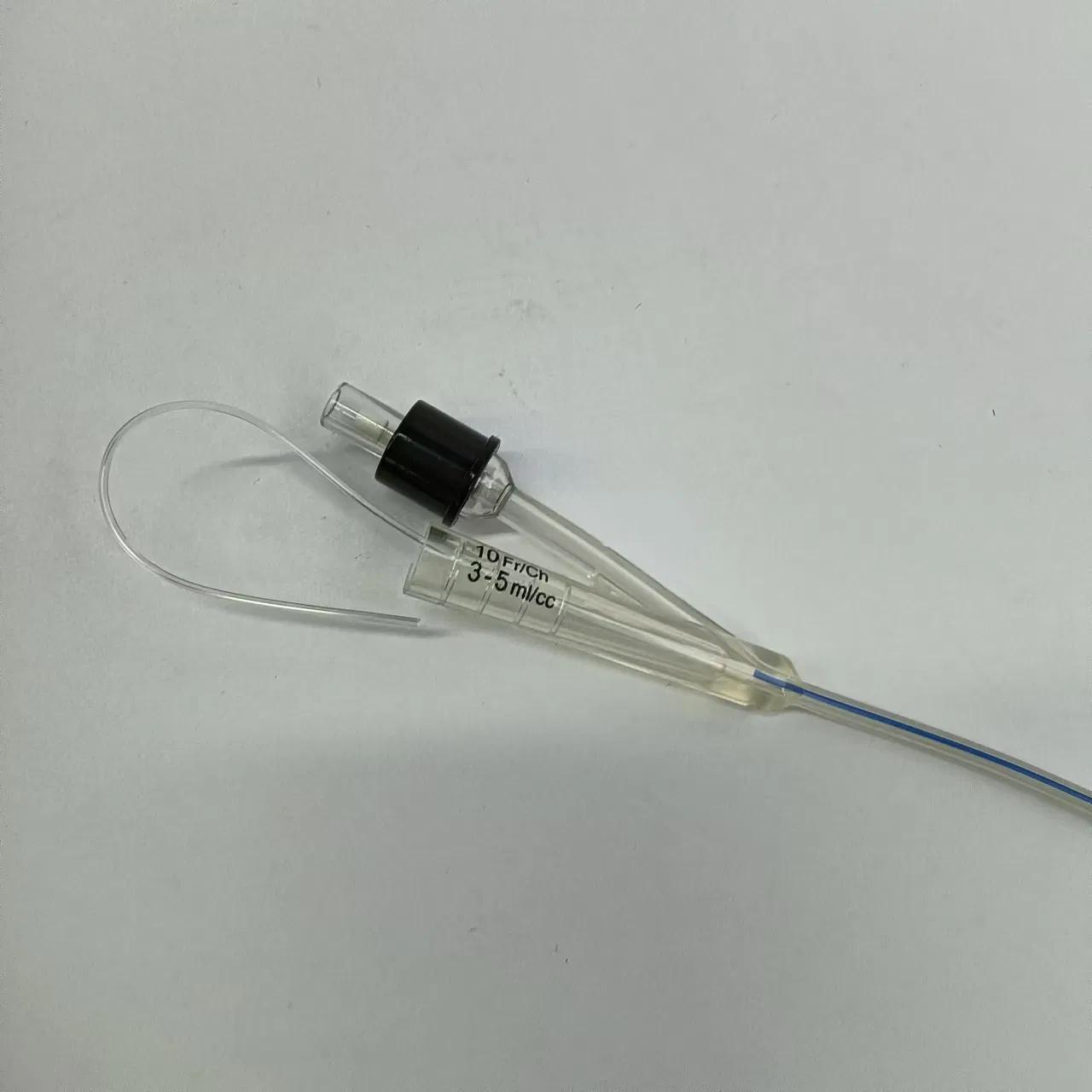 2way Fr8 Catéter de Foley de silicona con guía