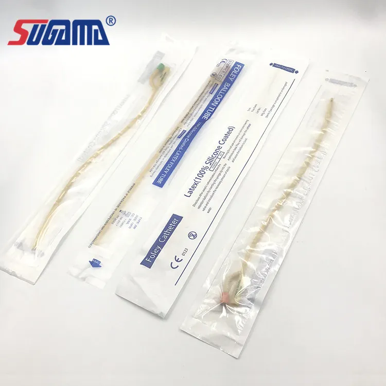 Catéter Foley de látex detalle 4
