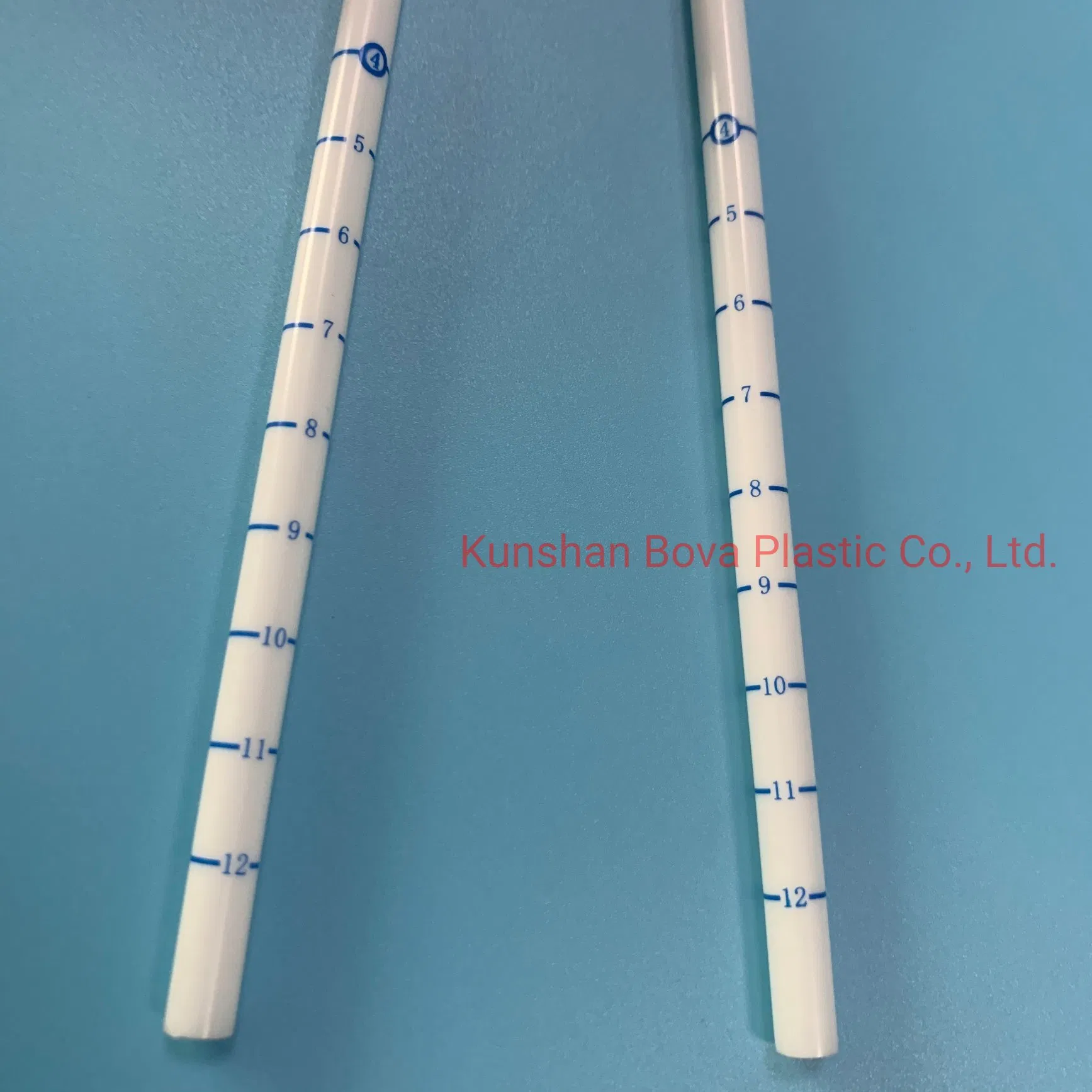 Catéter médico de alimentación estomacal de plástico PVC suave y transparente