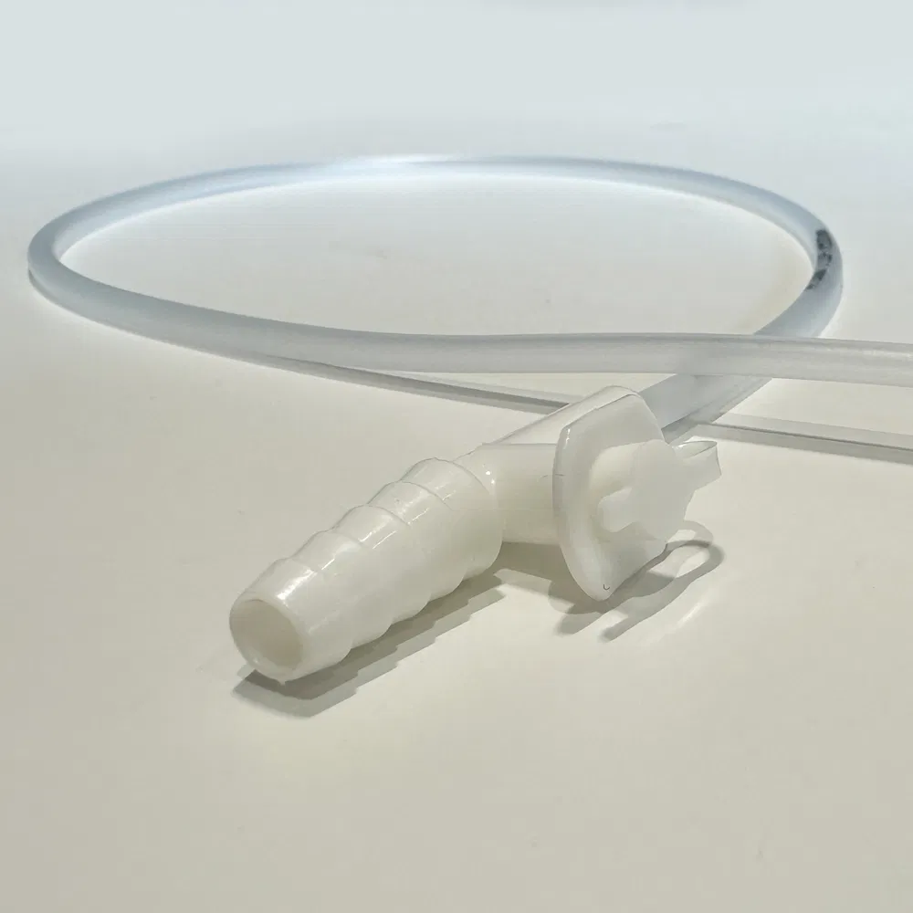 Catéter de succión de silicona de grado médico de un solo uso con diseño ultra suave y flexible