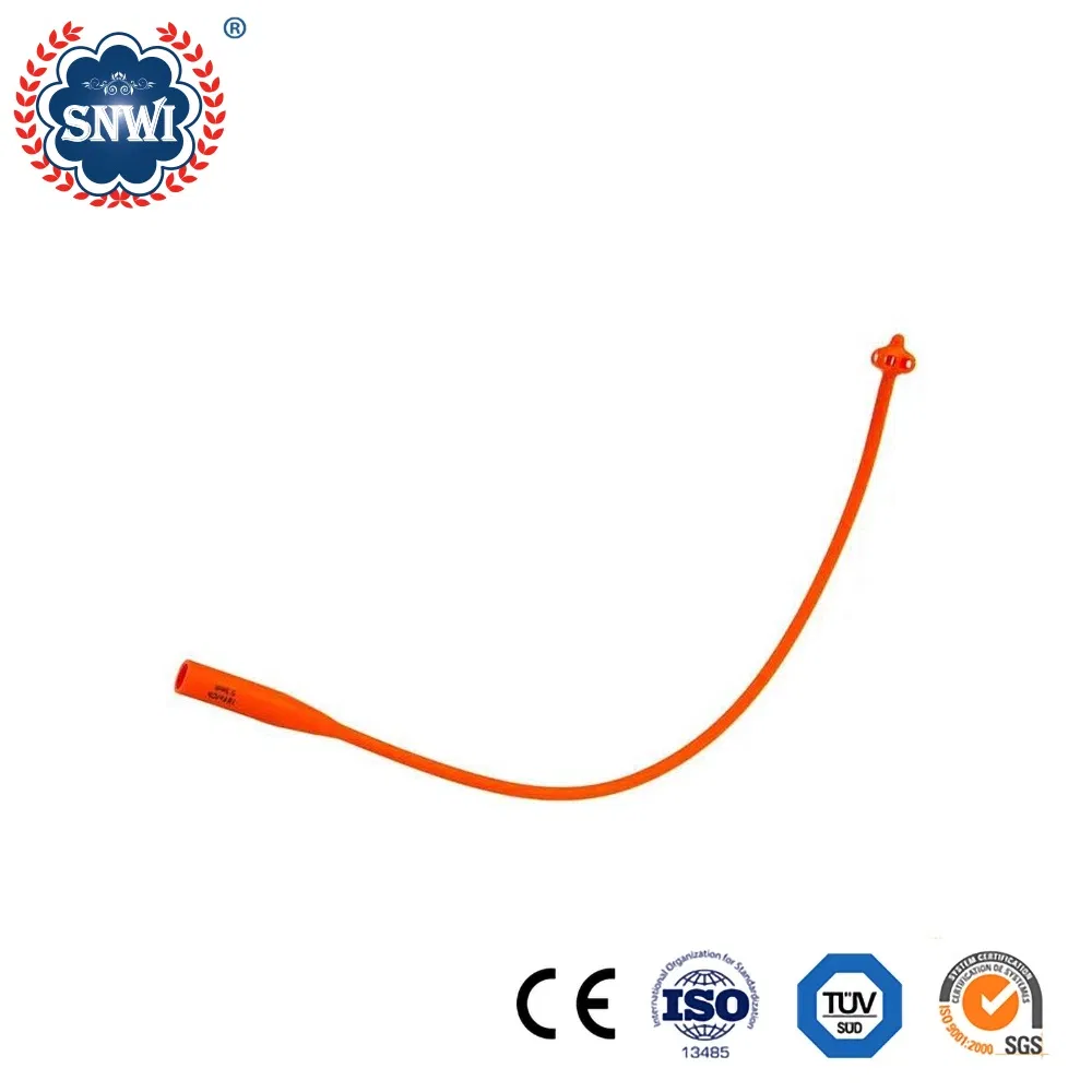 Venta directa de fábrica de tubo de catéter de succión de esputo cerrado de PVC desechable para infantes con control por dedo