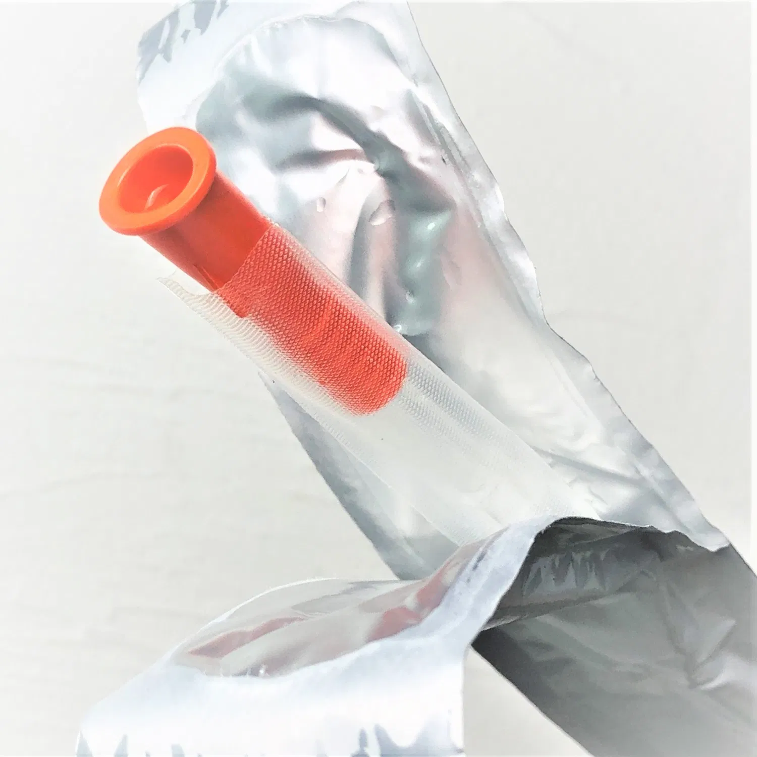 Catéter intermitente desechable hidrofílico recubierto de PVC y TPU