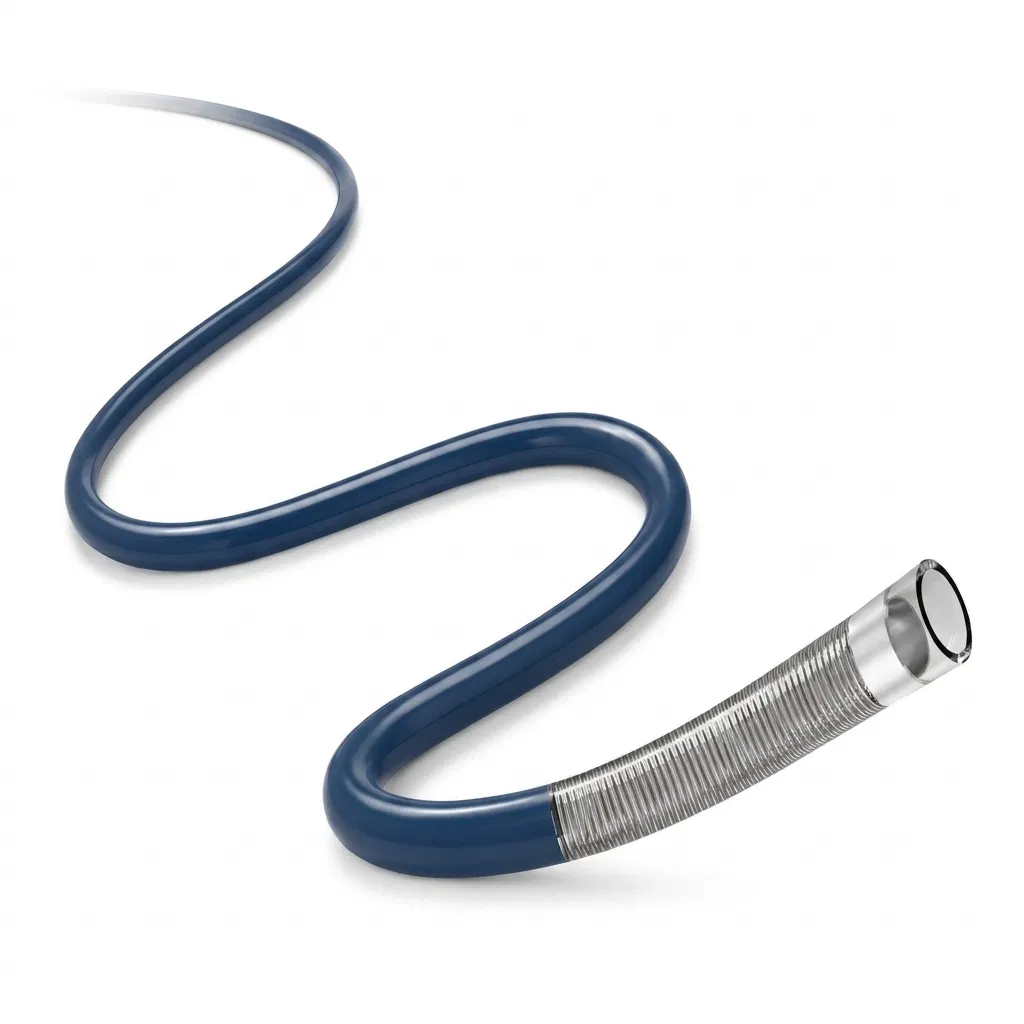 Catéter guía periférico para intervención vascular