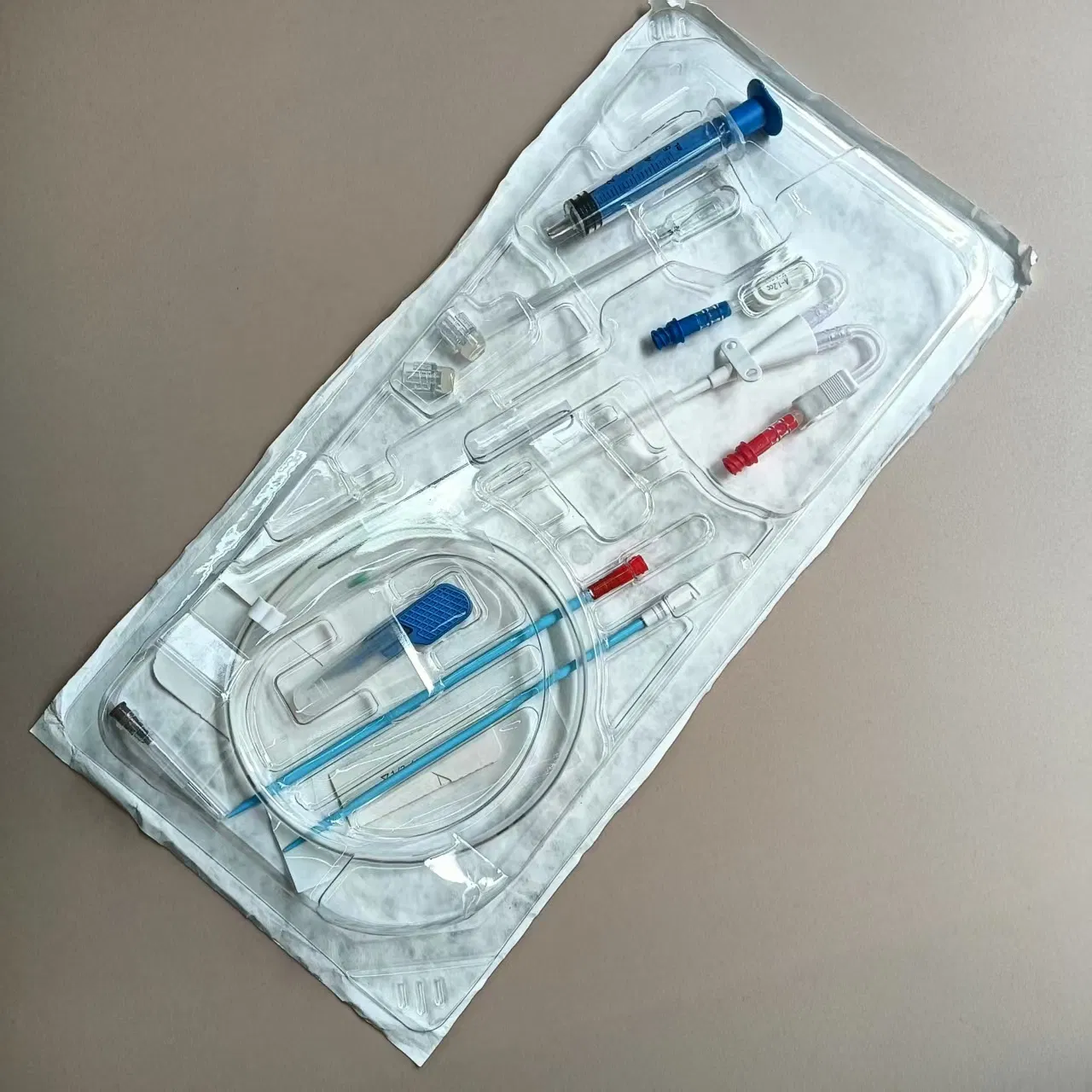 Catéter médico desechable para hemodiálisis