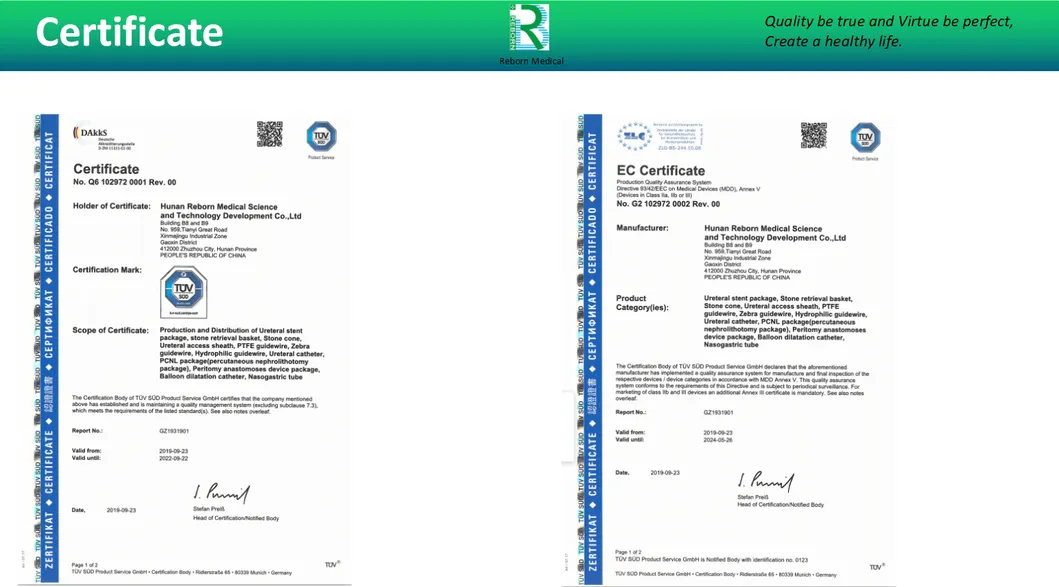 Certificaciones del producto